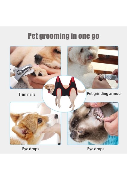 Kırmızı S Kedi Bakım Hamak Evcil Hayvan Tırnak Klipsi Kırpma Kısıtlama Çantası Kedi Köpek Güzellik Hamak Banyo Bakım Asılı Çanta Evcil Hayvan Malzemeleri (Yurt Dışından) modelleri