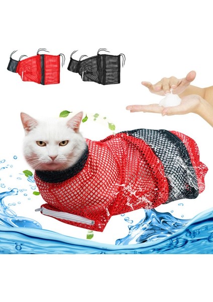 B Kedi Banyo Bakım Duş Çantası Ayarlanabilir Kedi Kısıtlama Çantası Banyo Tırnak Kırpma Kulakları Temiz Evcil Hayvan Malzemeleri Için (Yurt Dışından) fiyatları