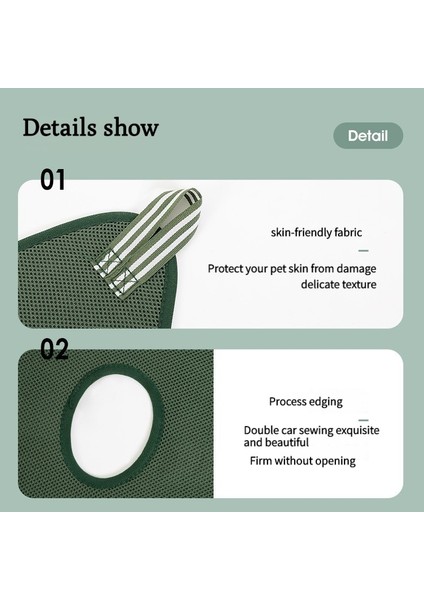 Yeşil L Kedi Bakım Tırnak Kesme Anti Scratch Bite Sabit Çanta Banyo Kırpma Kısıtlama Çantası Pet Güzellik Hamak Asılı Pet Malzemeleri Seti (Yurt Dışından) indirimleri