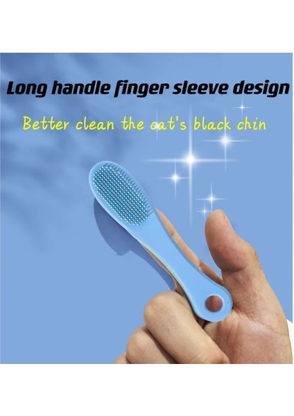 Taşınabilir Kedi Temizleme Siyah Çene Fırçası, Evcil Kedilerin ve Köpeklerin Gözyaşlarını ve Yağ Kirini Temizlemek Için Silikon Fırçanın Silinmesine Yardımcı Olabilir (Yurt Dışından) modelleri