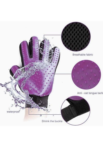 Pembe 01 Kedi Pet Bakım Fırçası Eldiven Temizleme Sırt Masajı Hayvan Banyo Epilasyon Köpek Taraklar Kedi Fırça Pet (Yurt Dışından) fırsatları