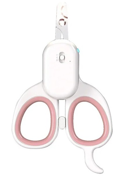 Pembe Pet Tırnak Makası ve Düzelticiler LED Işık ve Uv Lamba ile Evcil Hayvan Bakımı Köpek Kedi Pençe Kesici Bakım Makası Tırnak Malzemeleri (Yurt Dışından)