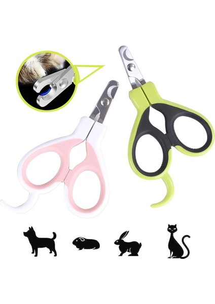 Yeşil Kedi Köpek Evcil Hayvan Tırnak Makası Evcil Kedi Köpek Pençe Giyotin Kesici Orak Bakım Makası Makası Tavşan Yavrusu Kitty Hamster (Yurt Dışından) fiyatları