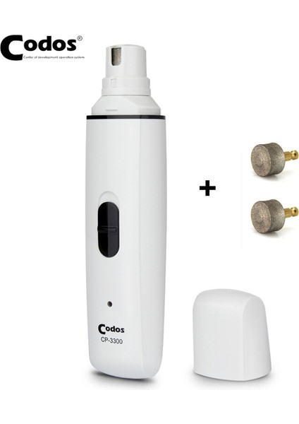 2 Adet Kafa No Box Codos CP-3300 Profesyonel Köpek Tırnak Makası Şarj Edilebilir Elektrikli Pet Kedi Pençesi Tırnak Öğütücü Kırpma Hayvan Pençesi Bakım Makinesi (Yurt Dışından) fiyatları