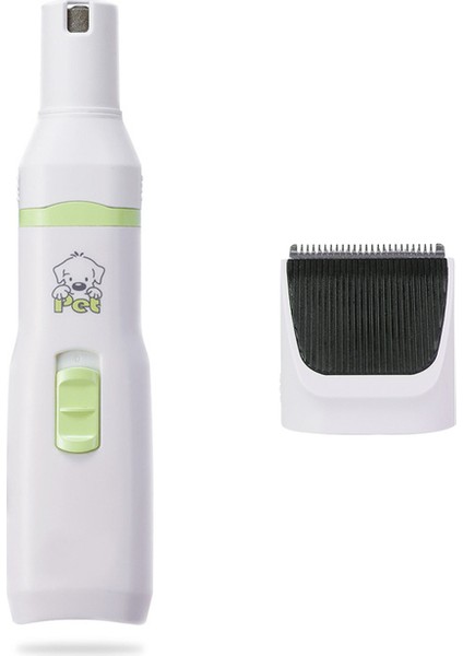 Tırnak Makası Seti Tırnak Kesici 2 In 1 Paw Tırnak Öğütücü Makası Profesyonel Pet Bakım Makinesi Köpek Kedi Saç Düzeltici Pet Saç Kesme (Yurt Dışından)