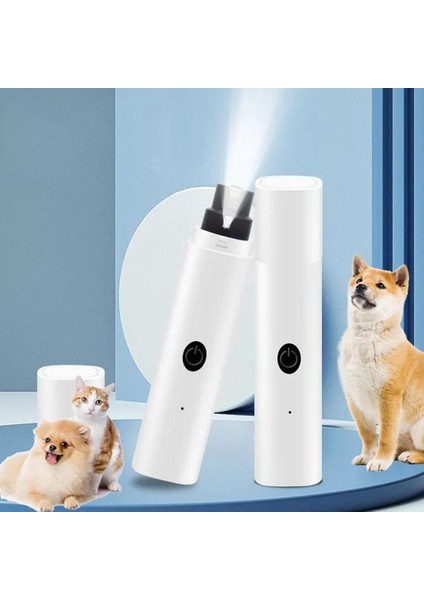 Pembe Köpek Tırnak Öğütücü USB Şarj Edilebilir Elektrikli Köpek Tırnak S Pet Bakım Ekipmanları Tırnak Kesici Malzemeleri M5S3 (Yurt Dışından) modelleri