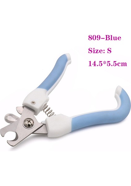 Mavi 14.5x5.5 cm Profesyonel Evcil Hayvan Tırnak Makası Çelik Köpek Kedi Tırnak Giyotin Emek Tasarrufu Sağlayan Tırnak Makası Kullanışlı Köpek Bakım Malzemeleri (Yurt Dışından)