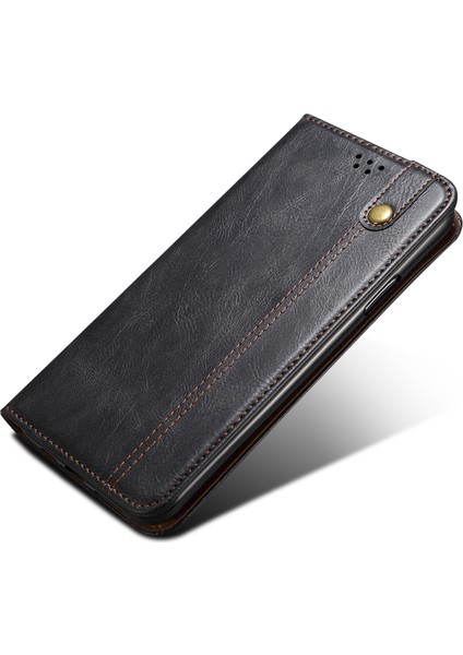 Samsung Galaxy A05 4g Case Pu Deri Stand Cüzdan Deri Telefon Kapak Kabuğu (Yurt Dışından)