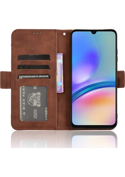 Samsung Galaxy A05S 4g Case Pu Deri Cüzdan Telefon Kapağı Kart Yuvaları (Yurt Dışından)