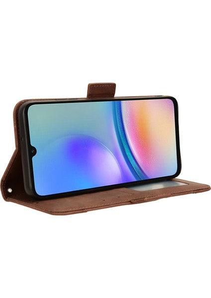 Samsung Galaxy A05S 4g Case Pu Deri Cüzdan Telefon Kapağı Kart Yuvaları (Yurt Dışından)