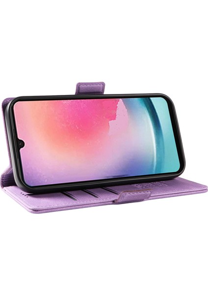 Samsung Galaxy A25 5g / A24 4g Pu Deri Telefon Kılıfı, Cüzdan Stand Cilt Touch Şok Geçirmez Kapak (Yurt Dışından) modelleri