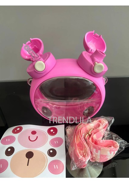 Yuvarlak Ayıcık Matara 750 ml Suluk YUVARLK750 fırsatları