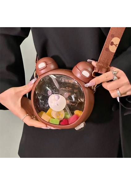 Yuvarlak Ayıcık Matara 750 ml Suluk YUVARLK750