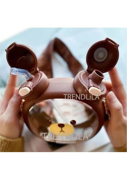 Yuvarlak Ayıcık Matara 750 ml Suluk YUVARLK750 fırsatları