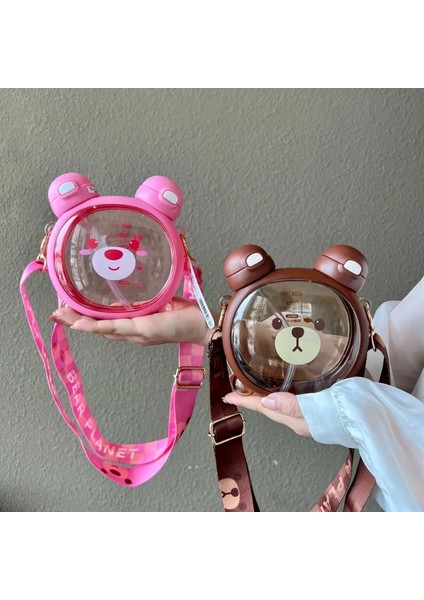 Yuvarlak Ayıcık Matara 750 ml Suluk YUVARLK750 indirimleri