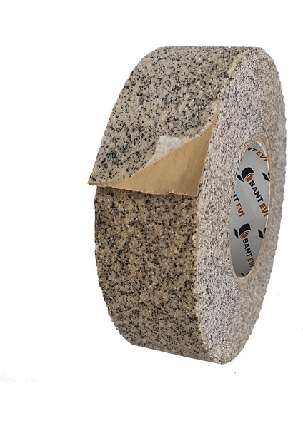 Kum Desenli Merdiven Kaydırmaz Bant 5cmx5mt Kum Rengi Kaymaz Bant Kahverengi