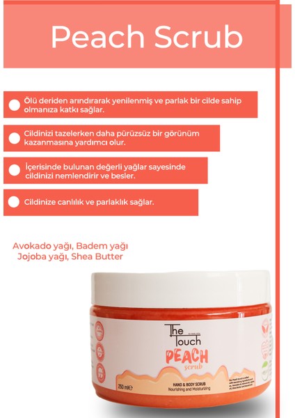 Peach Scrub 250 ml