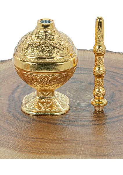 Güldanlık - Gül Suyu Şişesi - Gold