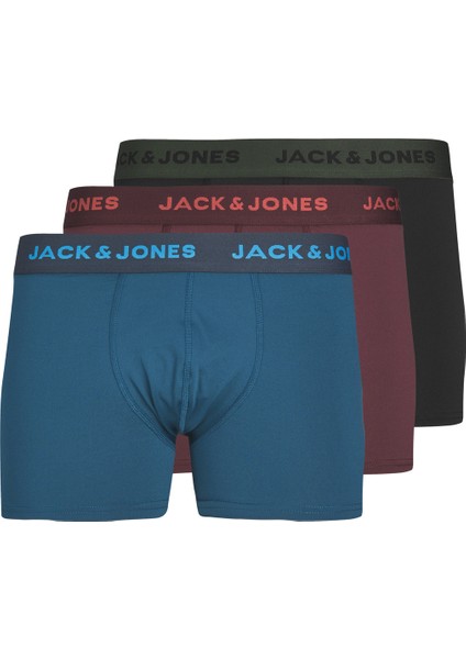 Renkli Logolu 3'lü Boxer Paketi - Sailor Blue