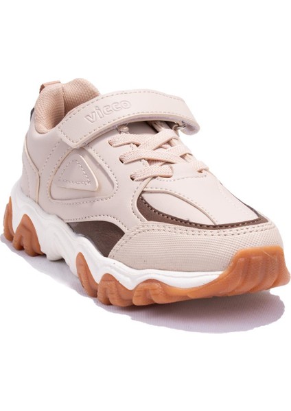 Jessy 950F23K309 Bej Ortopedik Günlük Erkek Çocuk Spor Ayakkabı