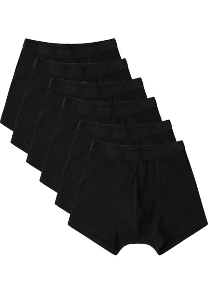 Erkek Boxer 6li Paketler %95 Pamuk - Premium Collection