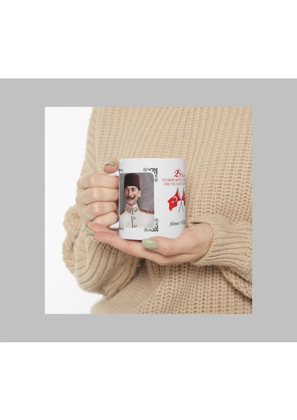 Cumhuriyetin 100. Yılı Hatırası Bardak , Kişiye Özel Isim Baskılabilir , 29 Ekim Cumhuriyet Bayramı