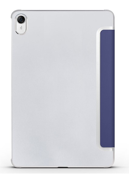 Huawei Matepad Air 2023 Kılıf Smart Cover Kapaklı Standlı Uyku Modlu Sm1 Siyah