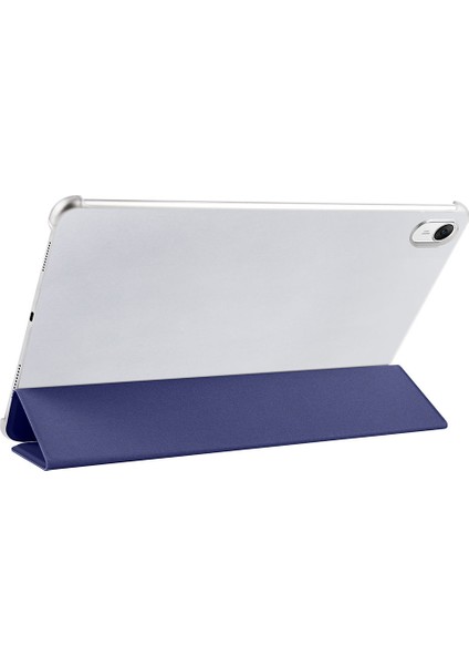 Huawei Matepad Air 2023 Kılıf Smart Cover Kapaklı Standlı Uyku Modlu Sm1 Siyah