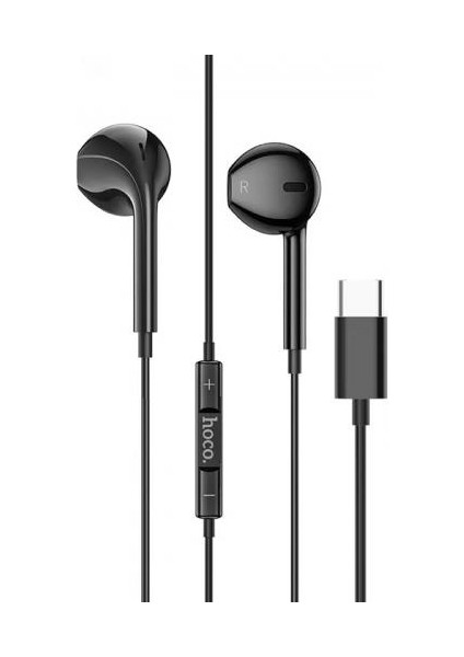 Hc Series 1.2mt Kablolu Type-C Kulakiçi Mikrofonlu Kablolu Kulaklık, Hifi Ses Kaliteli Kulaklık