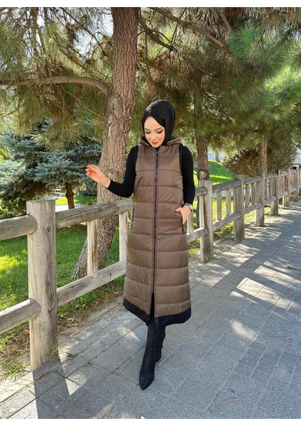 Kadın Kapitone Şişme Kadın Kışlık Yelek 50003