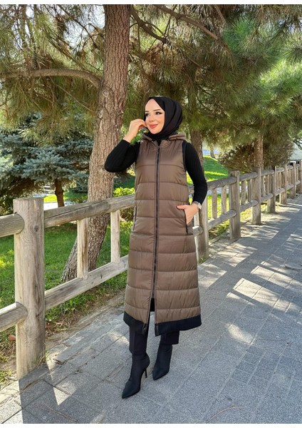 Kadın Kapitone Şişme Kadın Kışlık Yelek 50003 modelleri