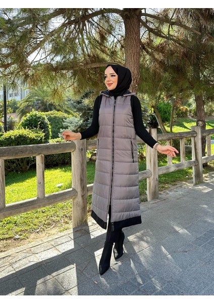 Kadın Kapitone Şişme Kadın Kışlık Yelek 50003 fiyatları