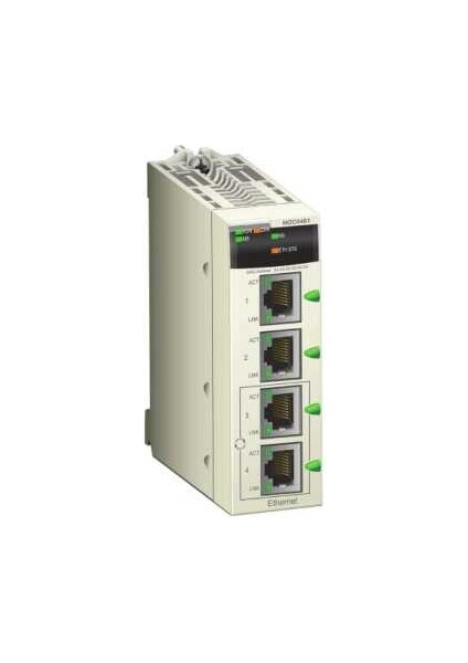 BMXNOC0401 - M340 Ethernetıp Module - 20 Lik Bağlantı Blokları Vidalı