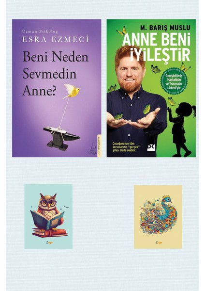 Beni Neden Sevmedin Anne? - Anne Beni İyileştir + Not Defterli Seti