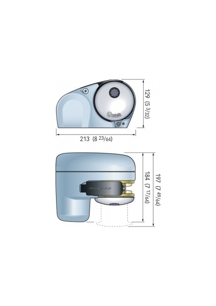 Genıus Gp2. Tamburlu Model 250W 12V