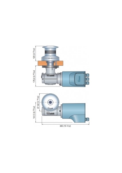 Tumbler Capstan 1500W 24V