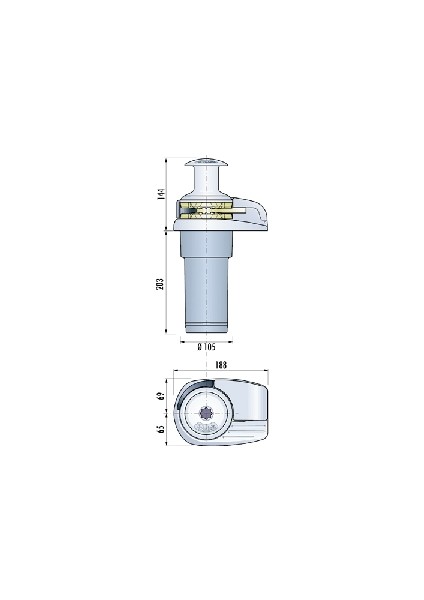 DP2E Irgat. Tamburlu Model 24V 800W 8 mm