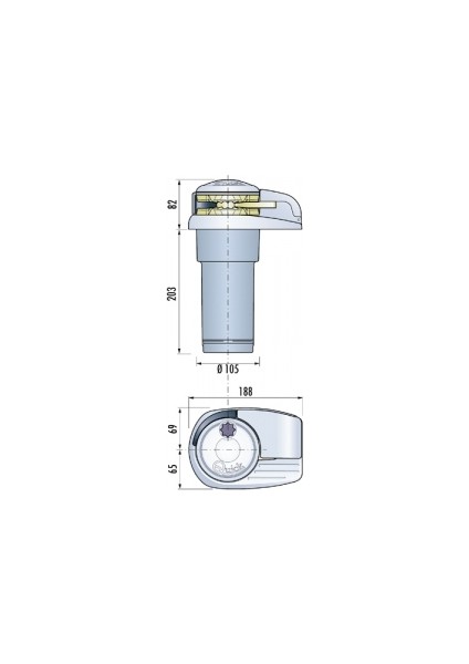 DP2E Irgat. Tambursuz Model 800W 12V