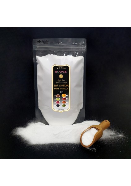 Saf Vanilya Şekersiz 1 kg