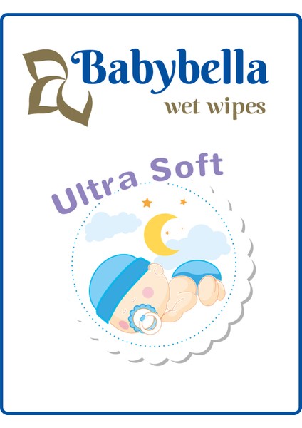 Babybella Baby Islak Mendil 120 Yaprak 12'li Set