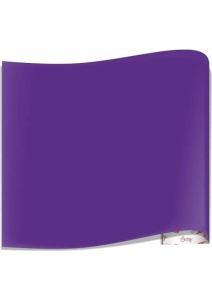 Kendinden Yapışkanlı Parlak Mor Kaplama Folyo 122 cm x 1 M