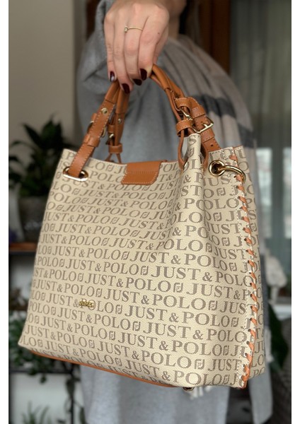 4 Bölmeli Büyük Boy Örgülü Model Ayarlanabilir Askılı Kadin Omuz Cantasi 2180 Kumtaba Kombin fırsatları