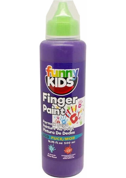 FUNNY KIDS MOR PARMAK BOYASI 500 ml