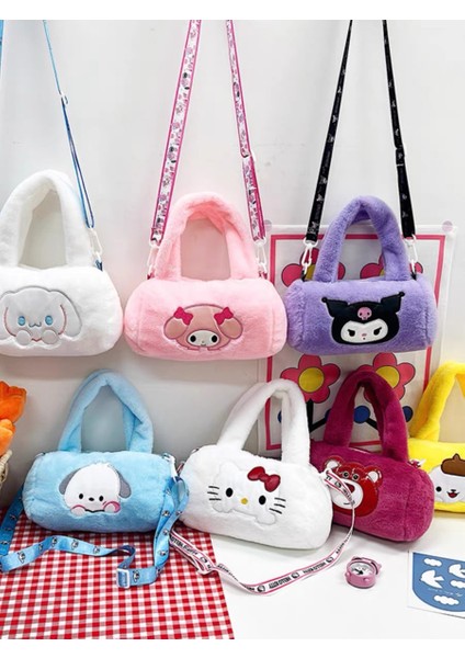 Sanrio Peluş Peluş Sevimli Omuz Çantası Çanta (Yurt Dışından)