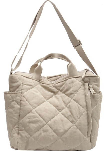 Sonbahar ve Kış Gider Büyük Kapasiteli Tote Çantası Öğrenci Sınıfı Omuz Çantası Yumuşak Mumsu Çantası (Yurt Dışından) fiyatları