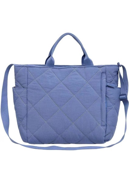 Sonbahar ve Kış Gider Büyük Kapasiteli Tote Çantası Öğrenci Sınıfı Omuz Çantası Yumuşak Mumsu Çantası (Yurt Dışından)