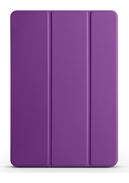 Casestreet Huawei Honor X9 11.5' Kılıf Smart Cover Kapaklı Standlı Uyku Modlu Sm1 Mor