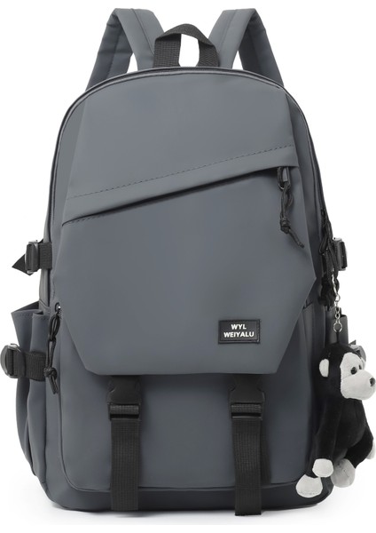 Haowubaıhuo Cuhk Okul Çantası Büyük Kapasiteli Moda Gelgit Sırt Çantası Okul Çantası (Yurt Dışından)
