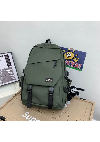 Haowubaıhuo Cuhk Okul Çantası Büyük Kapasiteli Moda Gelgit Sırt Çantası Okul Çantası (Yurt Dışından) modelleri