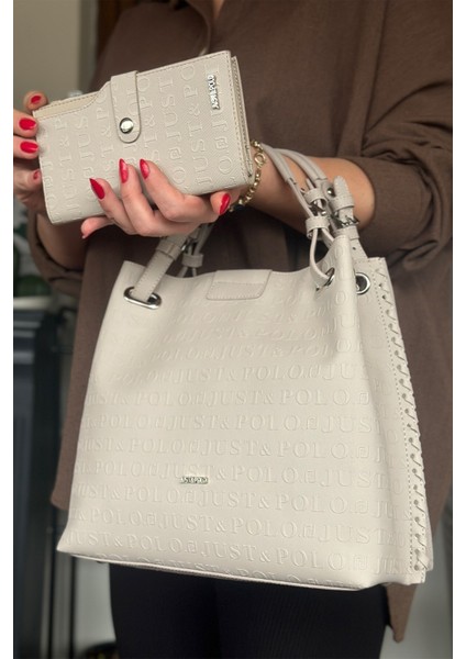 4 Bölmeli Büyük Boy Örgülü Model Ayarlanabilir Askılı Kadin Omuz Cantasi 4031 Taş Kombin fırsatları